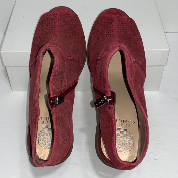 Vince Camuto Klova Block Heel Sandals Size 12 - Picture 6 of 7